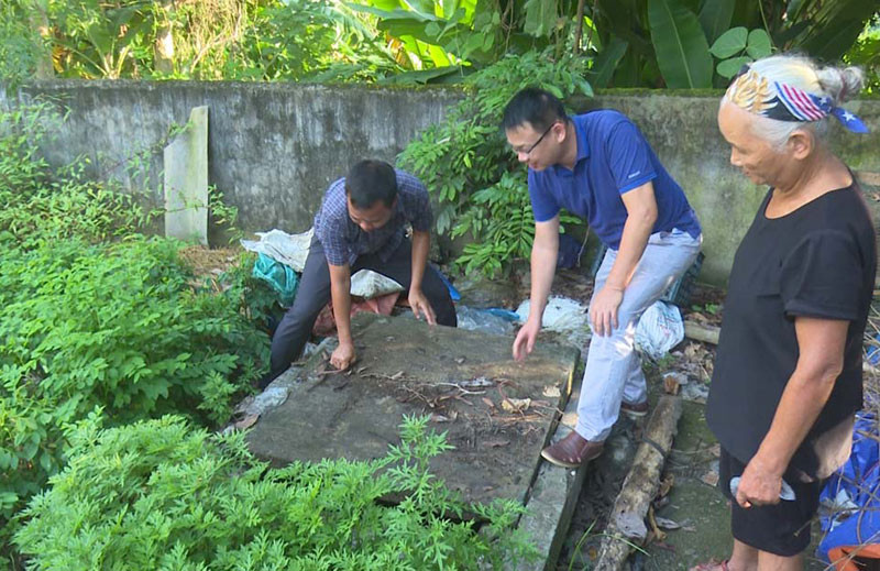 Bể lắng lọc trong công trình thoát nước mặt và xử lý nước thải môi trường thị trấn bỏ không gần 14 năm qua. Lãng phí công trình xử lý nước thải tiền tỷ ở Bắc Kạn -0