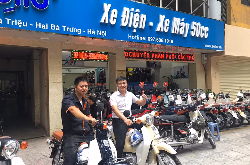 Dòng xe máy 50cc được nhiều phụ huynh tin tưởng chọn mua cho con em mình.