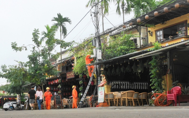 Lắp đặt công tơ điện tử tại TP Hội An, Quảng Nam. Miền trung cao điểm nắng nóng, cần sử dụng điện an toàn, tiết kiệm và hiệu quả -0