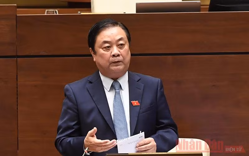 Ủy viên Trung ương Đảng, Bộ trưởng NN&PTNT Lê Minh Hoan