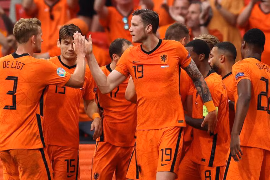 Hà Lan sớm vào vòng 1/8 với vị trí nhất bảng C. (Ảnh: Getty)