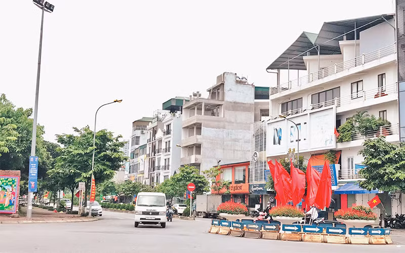 Diện mạo huyện Thanh Trì ngày càng khang trang, sạch đẹp. 