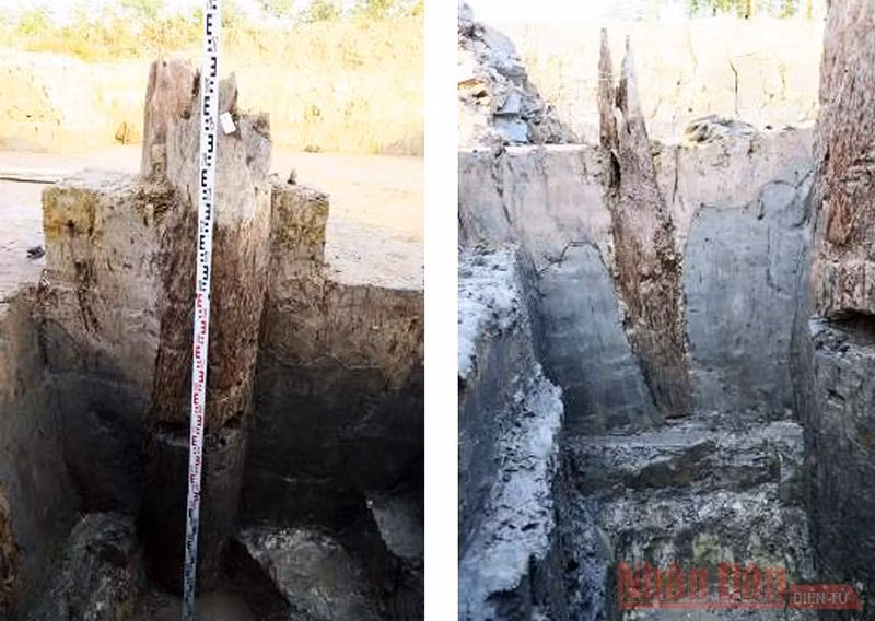 Tranh luận về những cây cọc hiện ra từ lòng đất -0