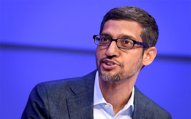 Giám đốc điều hành Sundar Pichai của Google. Google sẽ chi trả 1 tỷ USD cho các nhà xuất bản tin tức trong ba năm tới -0