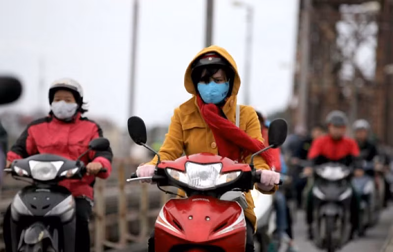 Khu vực Hà Nội từ chiều nay đến ngày 15/10, có mưa vừa, mưa to, trời chuyển lạnh. (Ảnh minh họa)