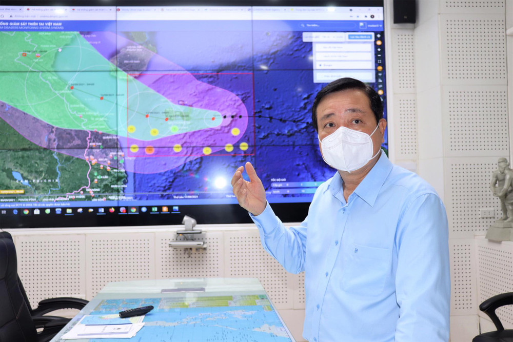 Tổng cục trưởng Phòng, chống thiên tai Trần Quang Hoài.