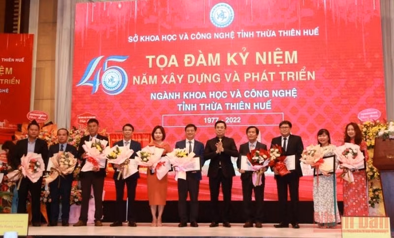 Kỷ niệm 45 năm xây dựng và phát triển ngành KH&CN tỉnh Thừa Thiên Huế -0