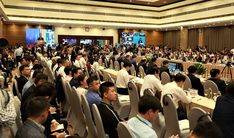 Các đại biểu dự Diễn đàn cấp cao về Năng lượng Việt Nam 2020 Diễn đàn cấp cao về phát triển năng lượng quốc gia -0