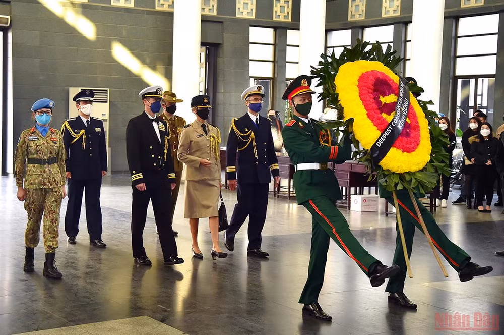 Thương tiếc Trung tá Đỗ Anh - sỹ quan gìn giữ hòa bình hy sinh khi làm nhiệm vụ nhân đạo quốc tế -0