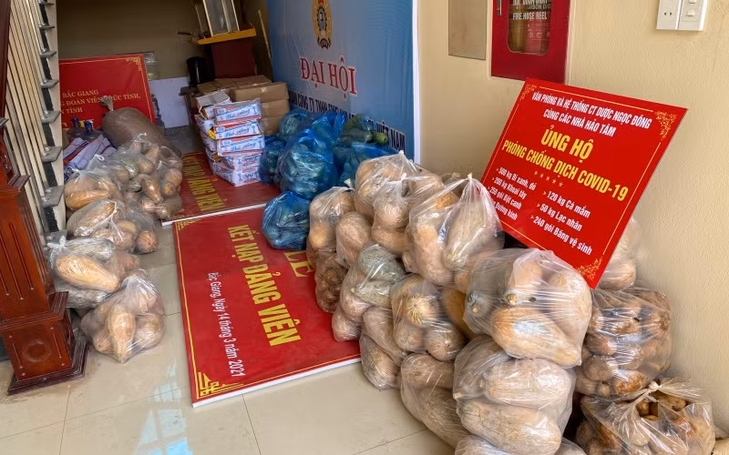 Chuyện của nữ cán bộ công đoàn trong tâm dịch Bắc Giang -0