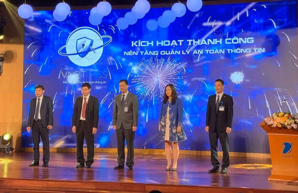 Lễ ra mất nền tảng Quản lý an toàn thông tin VNPT MSS.
