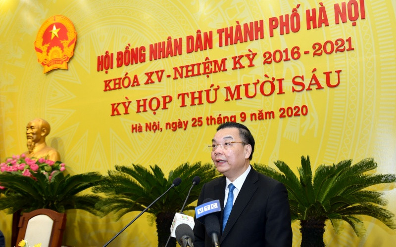 Đồng chí Chu Ngọc Anh phát biểu ý kiến tại kỳ họp. 6_4360-1601002686181.jpg