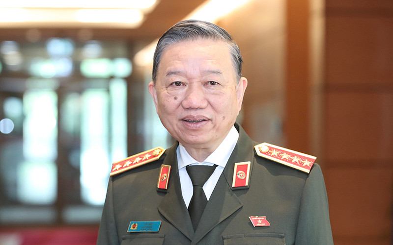 Đại tướng Tô Lâm, Ủy viên Bộ Chính trị, Bộ trưởng Công an. Ảnh: HỒ NHƯ Ý