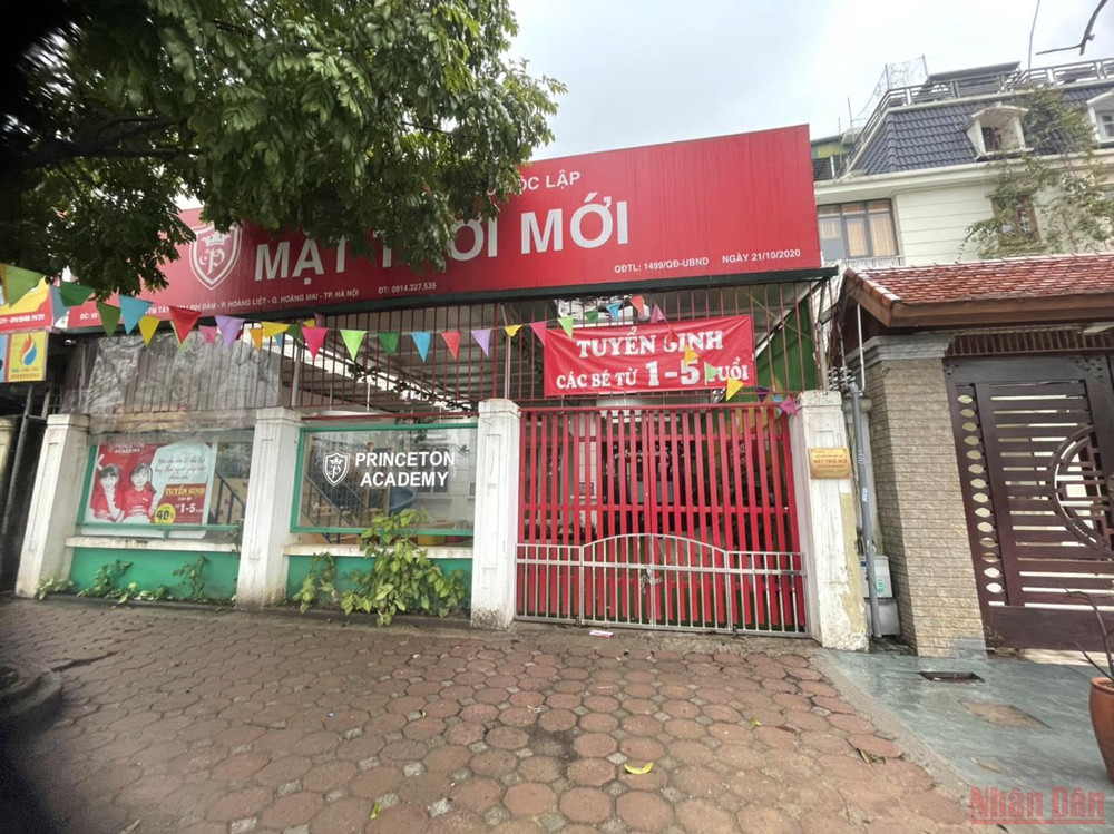 Việc các trường mầm non đóng cửa kéo dài gây ra nhiều hệ lụy. (Ảnh: SƠN BÁCH) Chìa khóa nào gỡ khó cho các trường mầm non ngoài công lập? -0