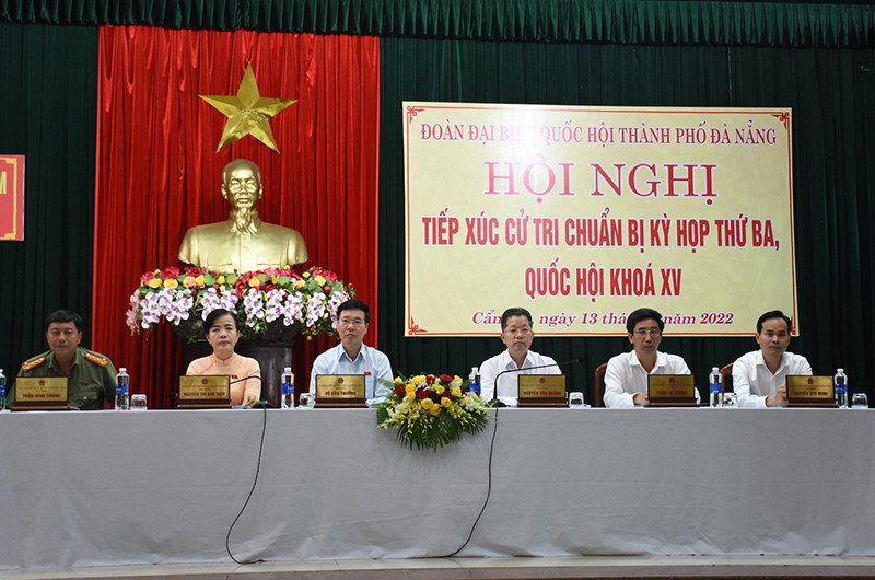 Đoàn Đại biểu Quốc hội TP Đà Nẵng tiếp xúc cử tri chiều 13/5. Đề nghị duy trì môn học Lịch sử học bắt buộc ở tất cả các cấp học -0