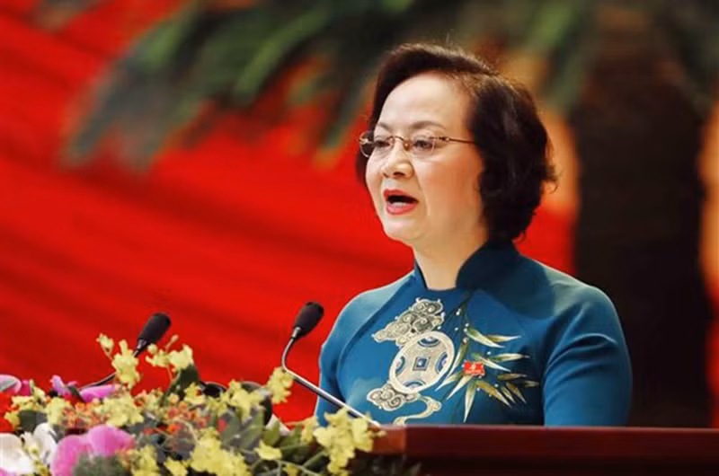 Bộ trưởng Nội vụ Phạm Thị Thanh Trà, Ủy viên Hội đồng Bầu cử quốc gia. (Nguồn: TTXVN)