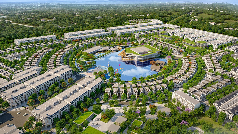 Công viên hồ trung tâm dự án Hinode Royal Park mang đến cho cư dân không gian sống lý tưởng, hài hòa với không gian trong lành của thiên nhiên. Hiệu ứng “vết dầu loang” và tiềm năng thị trường bất động sản Hoài Đức -0