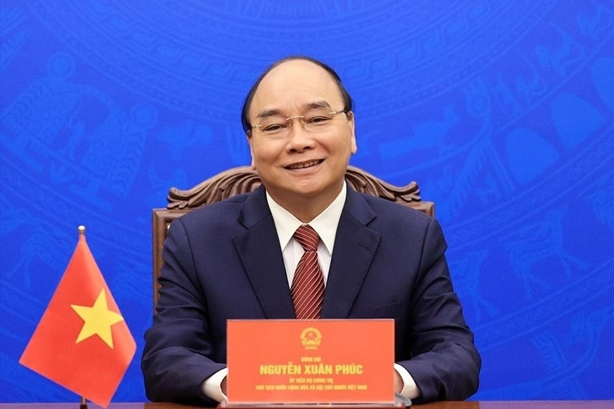  Chủ tịch nước Nguyễn Xuân Phúc. Ảnh: TTXVN