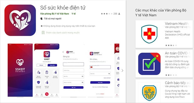 Đăng ký tiêm vaccine phòng Covid-19 qua “Sổ sức khỏe điện tử”