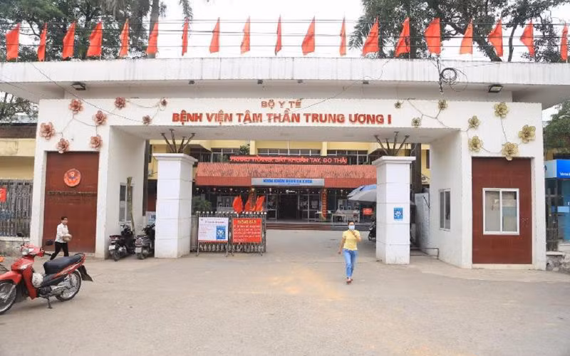 Bệnh viện Tâm thần Trung ương I đã để xảy ra hành vi vi phạm pháp luật hình sự, mua bán, tàng trữ, tổ chức sử dụng trái phép chất ma túy.