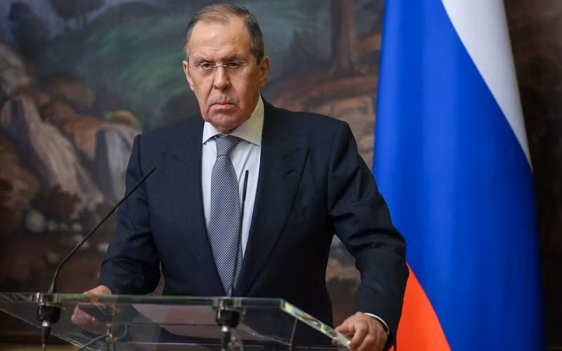 Ngoại trưởng Nga Sergei Lavrov. (Ảnh: Bộ Ngoại giao Nga/Reuters)