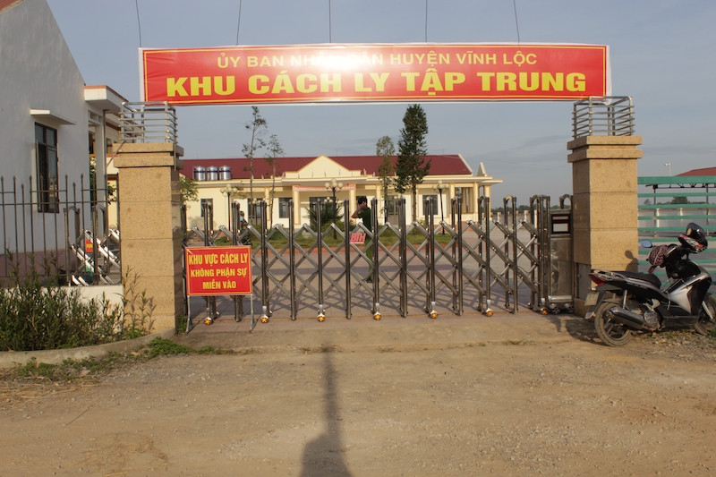 Khu cách ly huyện Vĩnh Lộc, tỉnh Thanh Hóa. Thanh Hóa phát hiện thêm bốn ca mắc Covid-19 -0