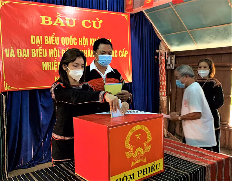 Đồng bào các dân tộc Đắk Lắk nô nức trong Ngày hội non sông -0