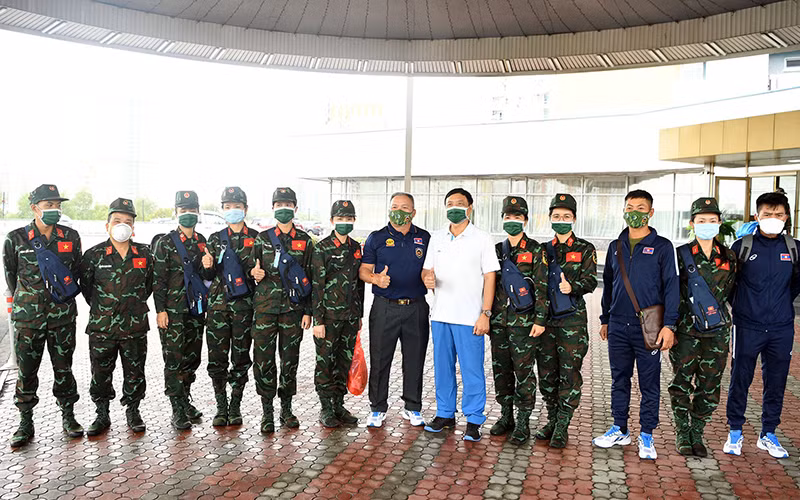 Bốn đội tuyển Quân đội nhân dân Việt Nam rời Liên bang Nga sang thi đấu tại nước thứ ba -0