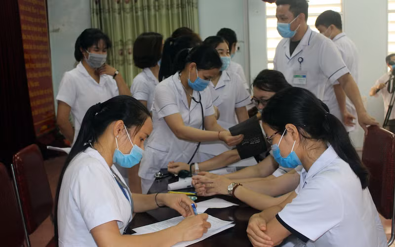 Nghệ An: Hơn 500 người được tiêm vaccine phòng Covid-19 -0