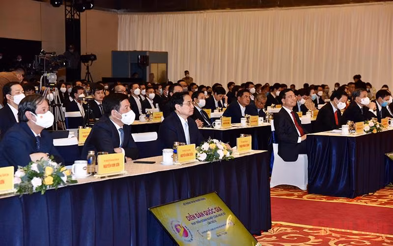 Thủ tướng Phạm Minh Chính tham dự Diên đàn.