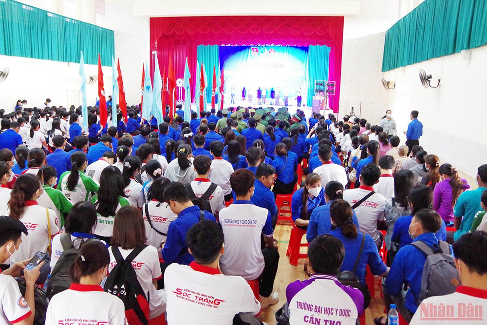 Phát động Lễ ra quân Chiến dịch Thanh niên tình nguyện Hè năm 2022. Tuổi trẻ Sóc Trăng tình nguyện về vùng nông thôn, đồng đào dân tộc thiểu sổ -0