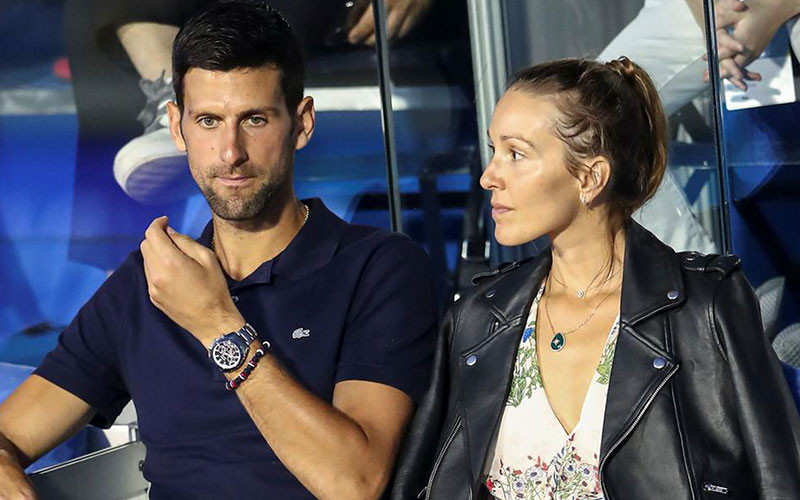 Djokovic và vợ đã âm tính với virus corona.