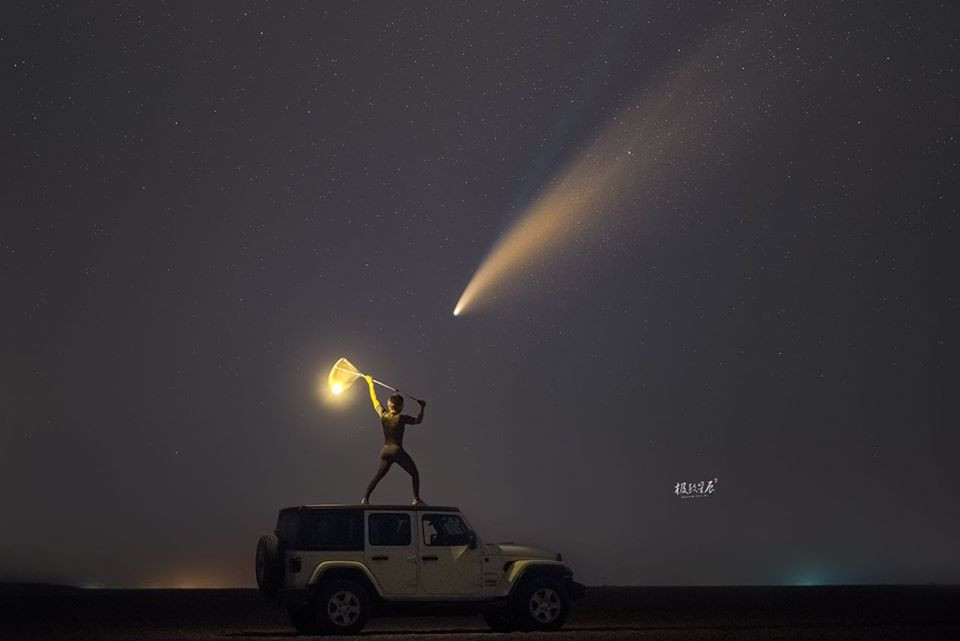 Đi “săn” sao chổi Neowise