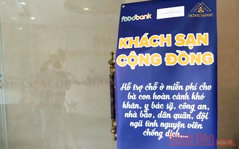 Mô hình "khách sạn cộng đồng" được nhiều doanh nghiệp lưu trú tham gia. (Ảnh: T.L)