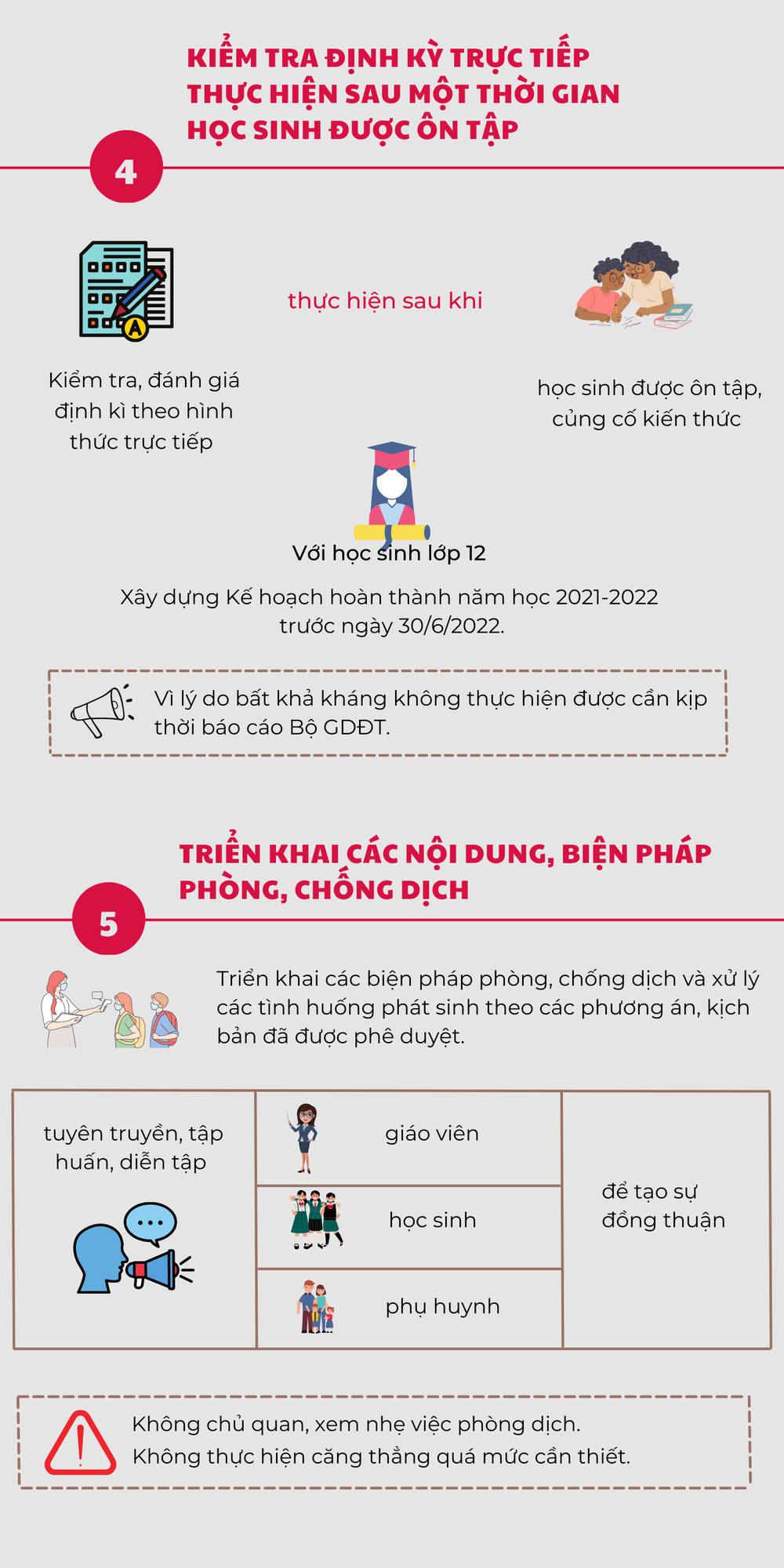Một số việc cần lưu ý khi học sinh trở lại trường học trực tiếp ảnh 2 ghkjhk -1