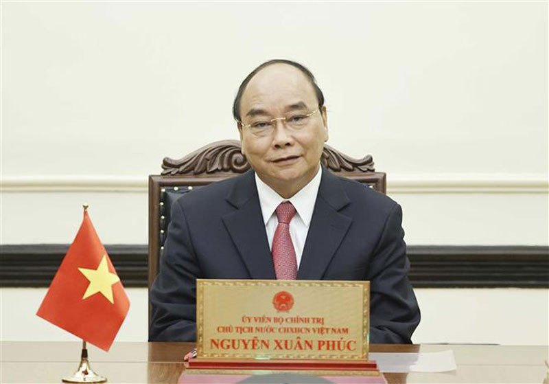 Chủ tịch nước Nguyễn Xuân Phúc. (Ảnh: TTXVN)