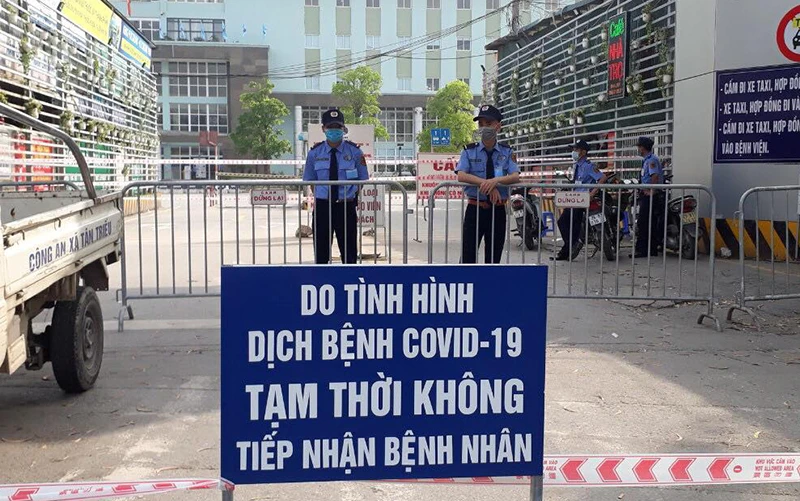 Bệnh viện K cơ sở Tân Triều tạm thời không tiếp nhận bệnh nhân. 