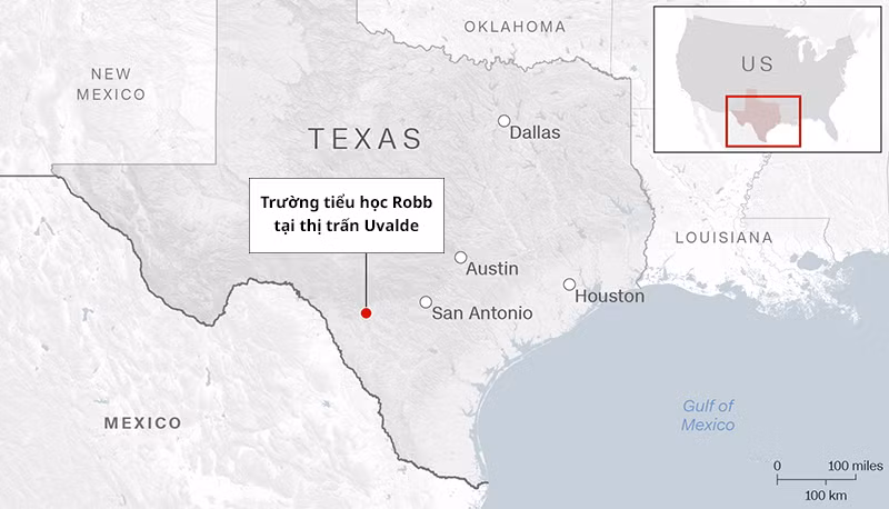 Đối tượng tấn công trường học tại Mỹ đã nhắn tin trực tuyến để thông báo về vụ xả súng -0