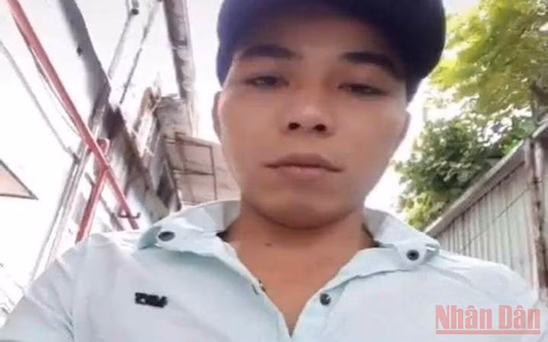 Nghi phạm Nguyễn Thanh Ninh. 