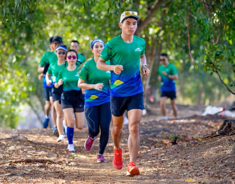 Các vận động viên đang tập luyện. (Ảnh: BTC)