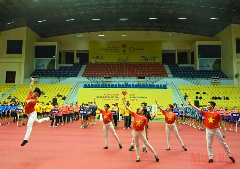 Khai mạc Giải vô địch bóng bàn quốc gia Báo Nhân Dân lần thứ 39 tranh Cúp PetroVietnam - PVCFC năm 2021 -0