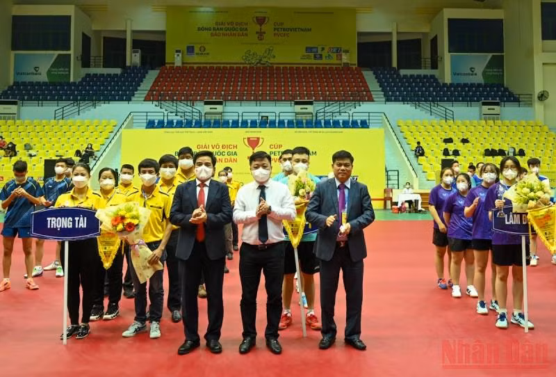 Khai mạc Giải vô địch bóng bàn quốc gia Báo Nhân Dân lần thứ 39 tranh Cúp PetroVietnam - PVCFC năm 2021 -0