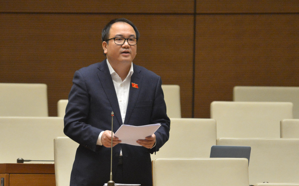 Đại biểu Quốc hội Phạm Trọng Nghĩa (đoàn Lạng Sơn). 