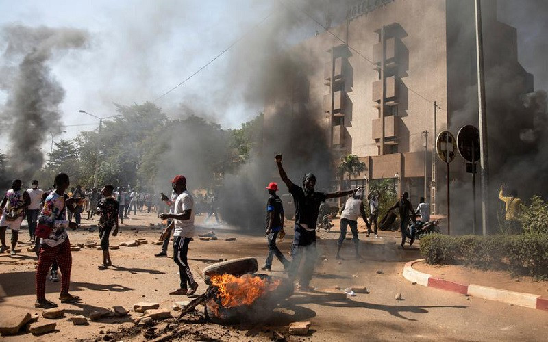 Vụ tấn công đẫm máu nhất tại Burkina Faso kể từ vụ khủng bố hồi tháng 11. (Ảnh: AP)