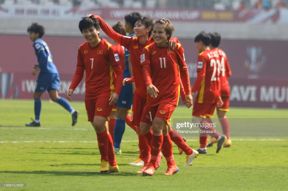 Đội tuyển nữ Việt Nam đả bại 2-0 Thái Lan -0
