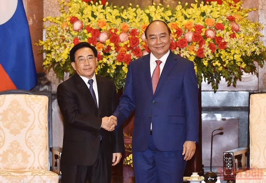 Thúc đẩy quan hệ đặc biệt Việt Nam-Lào không ngừng phát triển đi vào chiều sâu và ngày càng hiệu quả -0