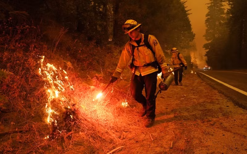 Bang California (Mỹ) ban bố tình trạng khẩn cấp tại năm hạt do cháy rừng -2