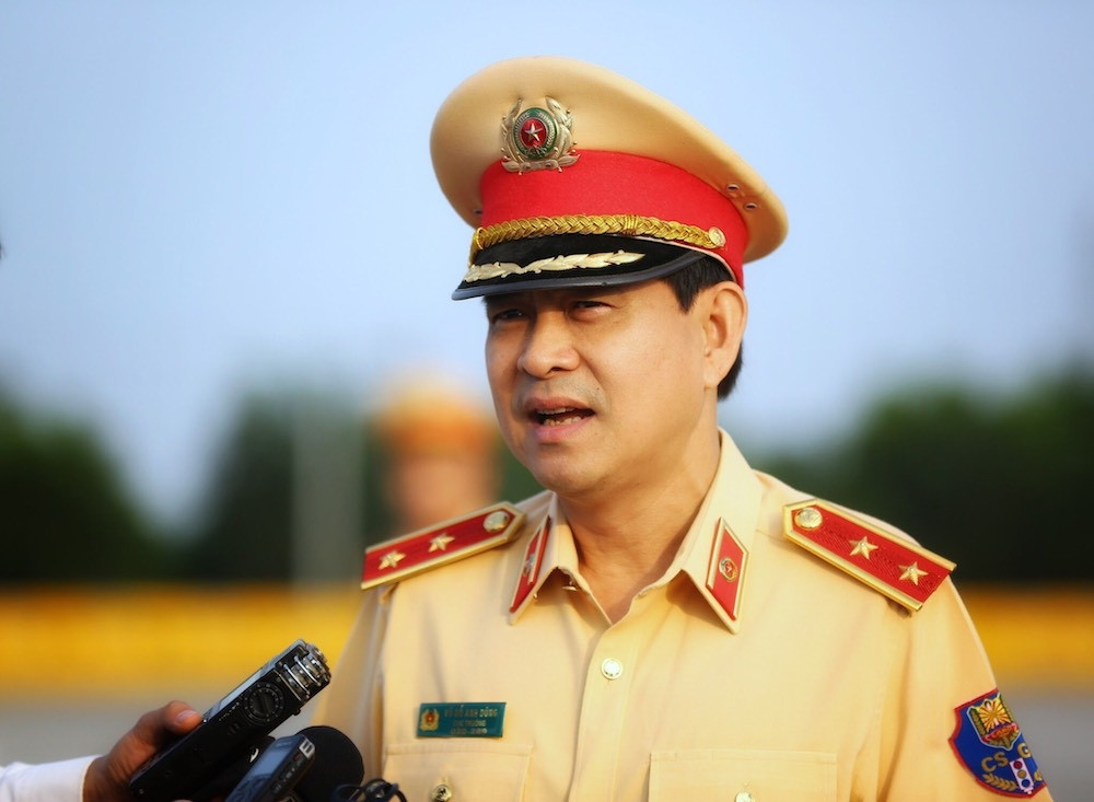 Trung tướng Vũ Đỗ Anh Dũng, Cục trưởng Cảnh sát giao thông.