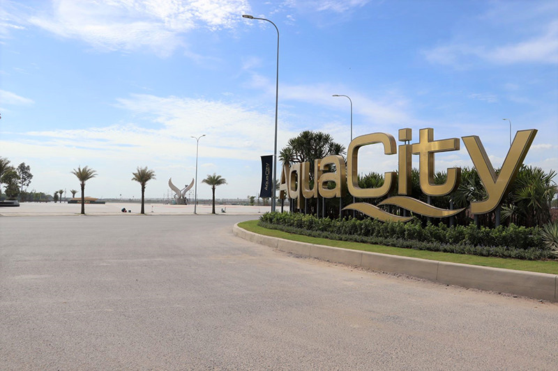 Một góc trong dự án Khu đô thị Aqua City. Xử phạt hàng loạt công trình xây dựng không phép tại Khu đô thị Aqua City, thành phố Biên Hòa -0