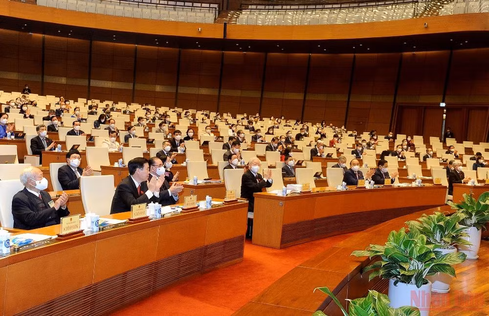 Khai mạc Kỳ họp bất thường thứ nhất, Quốc hội khóa XV -0